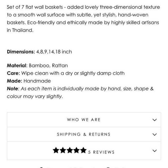 Olive and Iris wall decor NEW - Picture 2 of 3